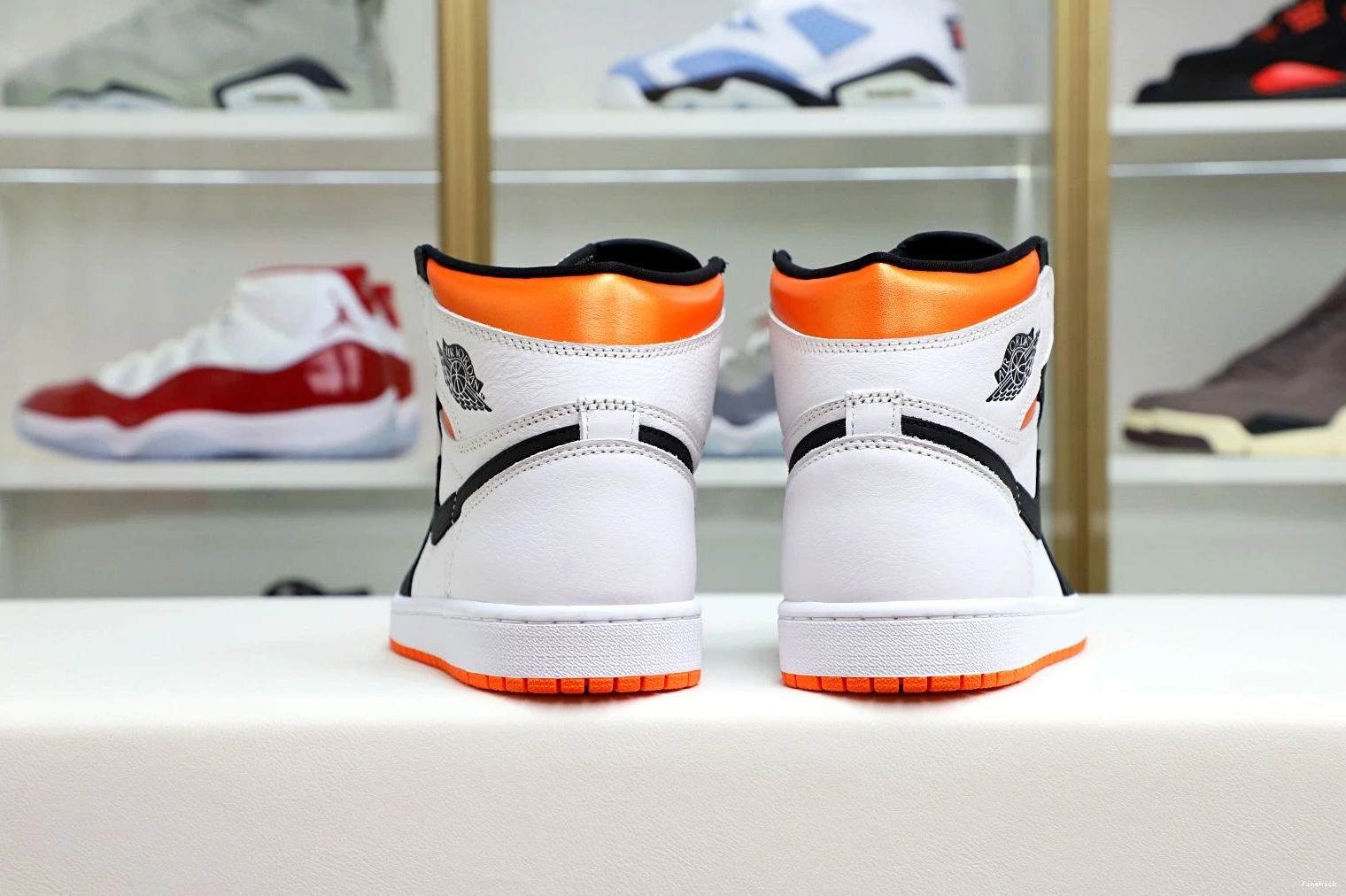 1 Orange' OG Jordan Air Electro High Retro 0724
